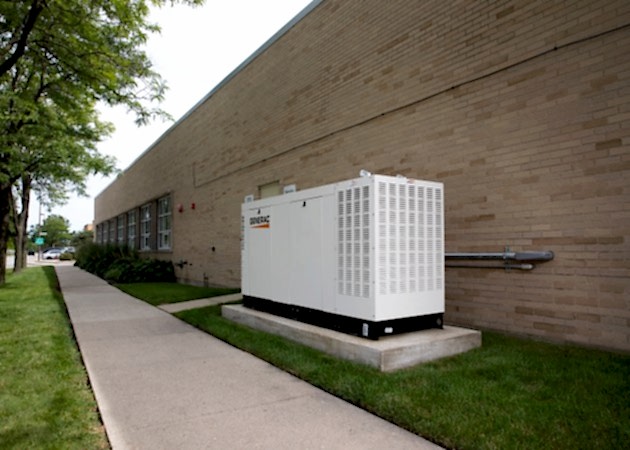 commercial generators dayton (2) Standby generator installed for building in Dayton