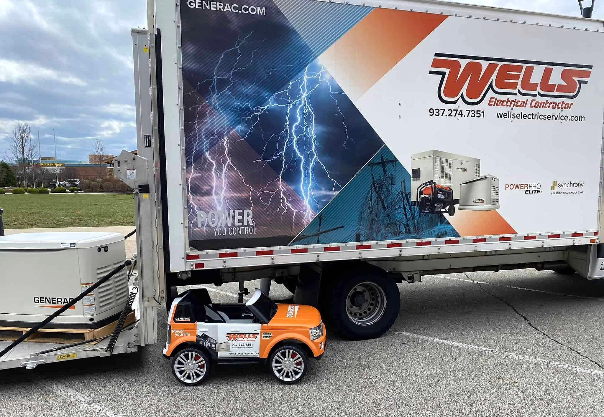 Wells Electric Service Truck
